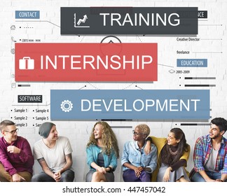 Internship Training Development Business Knowledge Concept