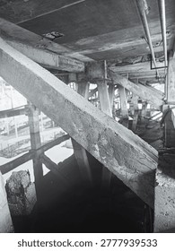 The Interplay of Light and Decay in Infrastructure.