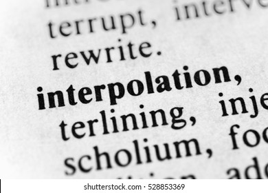 Interpolation