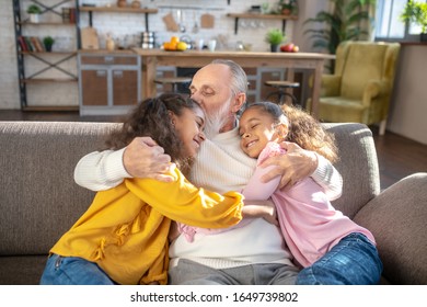 Interracial Family. Nice Interracial Family Feeling Great And Happy