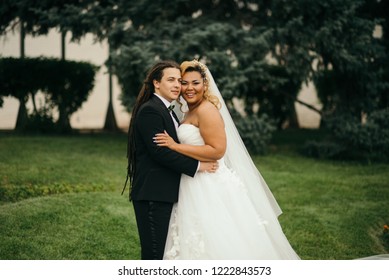 Interracial wedding in Russia - Powered by Shutterstock