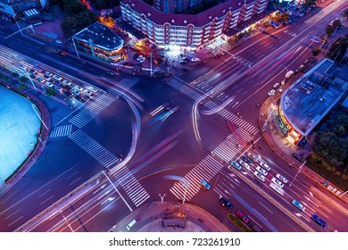 At the intersection of the night