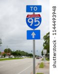 Interstate 95 Road Sign