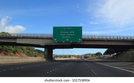 Interstate H-1 Is The Busiest Interstate Highway In The US State Of Hawaii