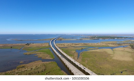 Interstate Highway Bridge Over Mobile Bay Stock Photo (edit Now) 1051030481