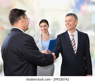 Interview Job Interview Handshake Stock Photo 299230742 | Shutterstock