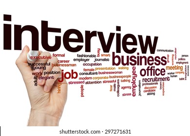Interview Word Cloud Concept Stock Photo 297271631 | Shutterstock