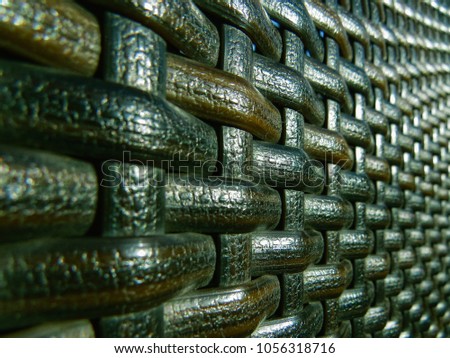                    interwoven color texture                             