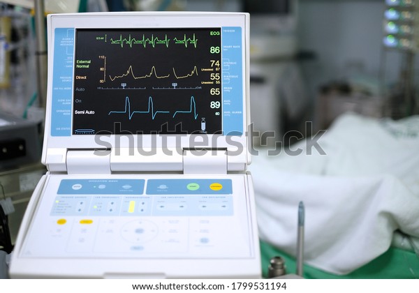 Intraaortic Balloon Pump Iabp Machine Critical Stock Photo 1799531194 ...