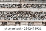 intricate and delicate carving at Rani sipri mosque, Ahmedabad, Gujarat 
