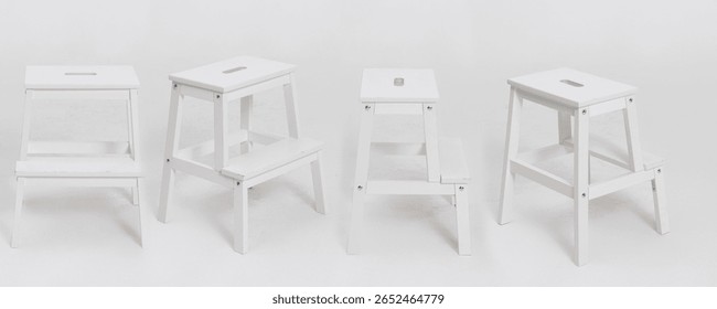 Introducing a versatile folding step stool designed for spacesaving solutions in your home
