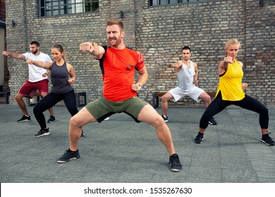 Introduction of combat sports combined with fitness, concept of fist punches - Powered by Shutterstock