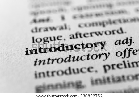 Introductory