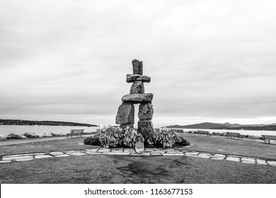 The Inukshuk Of English Bay 