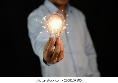 Invention Light Bulb Thought Creativity Imagination Stock Photo ...