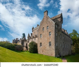 Invergordon, Nairnshire, Scotland - May 22, 2012: Cawdor Castle, Fairy Tale Castle And Gardens, Famous For Its Links To Shakespeare's 'Macbeth' And Portrayal Of The Murder Of King Duncan.