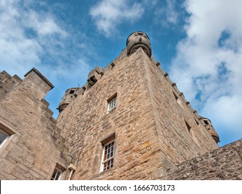 Invergordon, Nairnshire, Scotland - May 22, 2012: Cawdor Castle, Fairy Tale Castle And Gardens, Famous For Its Links To Shakespeare's 'Macbeth' And Portrayal Of The Murder Of King Duncan.