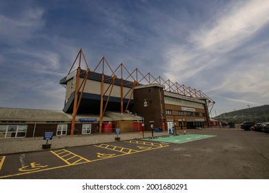 Inverness, Scotland - May 2021: The Caledonian Stadium Is Home To Inverness Caledonian Thistle Football Club In The Scottish Highlands, UK