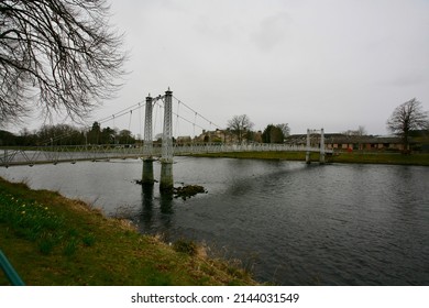 Inverness Suspension Bridges River Ness