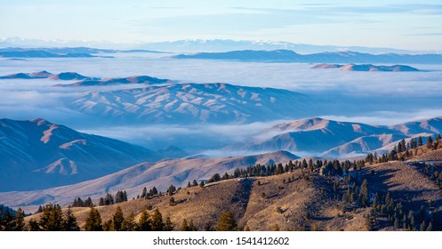 Inversion In The Boise Foothills