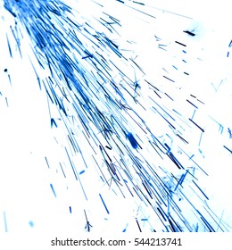inversion or reverse black background defocused round sparks on a white background