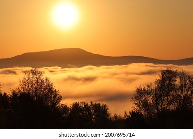 Inversion Sunrise Trapp Family Lodge Mount Elmore Vermont