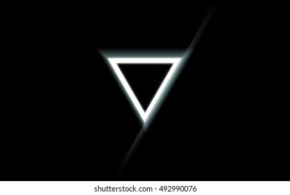 Inverted triangle
