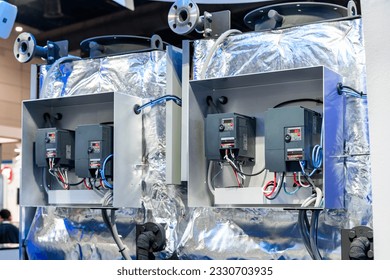 inverter or variable speed drive for control speed of electric motor in terminal box