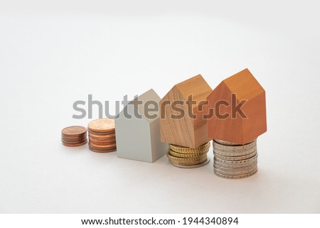Investing and financing of real estate. Concept for financial growth