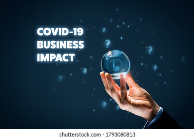 Investor foretell business impact of covid-19. - Shutterstock ID 1793080813