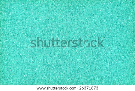 Invoice, background, texture of green foam rubber