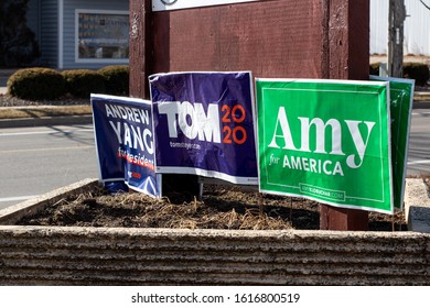 IOWA CITY, IA - January 15, 2020: Democratic Race Heats Up In Iowa With Caucus Set For Feb. 3rd