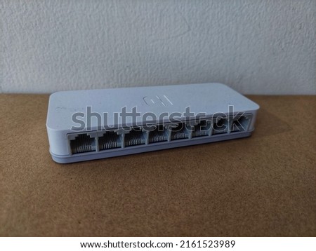 IP HUB splitter, router, switch for internet connection.