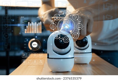 IP wifi wireless security camera supports Internet installation technology, security systems, smart home applications