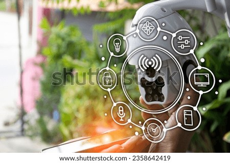 IP wifi wireless security camera supports Internet installation technology, security systems, smart home applications.	