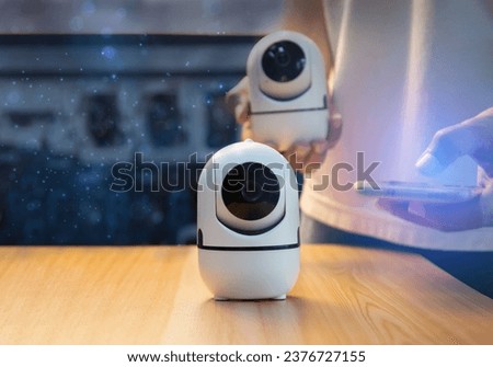 IP wifi wireless security camera supports Internet installation technology, security systems, smart home applications