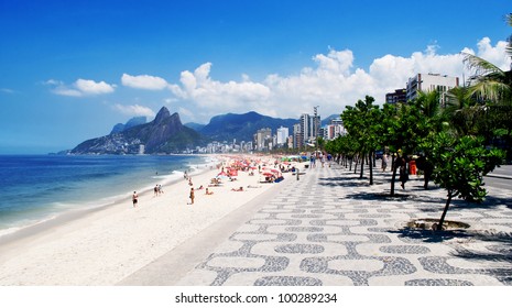 Ipanema Beach. Rio De Janeiro