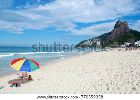 Similar – Image, Stock Photo Copacabana