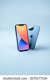 Iphone 12 Pro max facific blue from apple. Padang, 26 September 2021