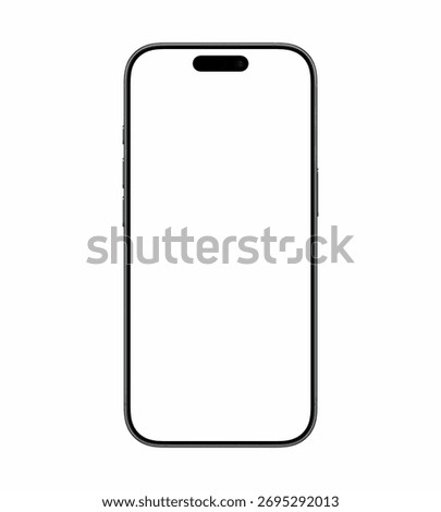 iPhone 17 Black, front view.