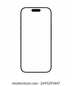 iPhone 17 White, front view.