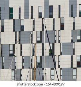 Ipswich, Suffolk, UK - 17 February 2020: The University Of Suffolk’s Distinctive Architecture.