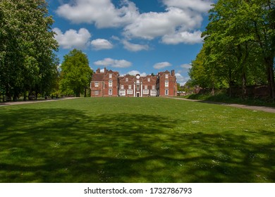 Ipswich, Suffolk / UK - May 2020: Christchurch Mansion In Ipswich, UK