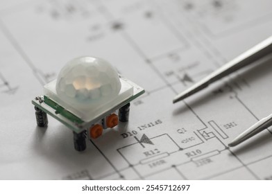 IR motion sensor load switch