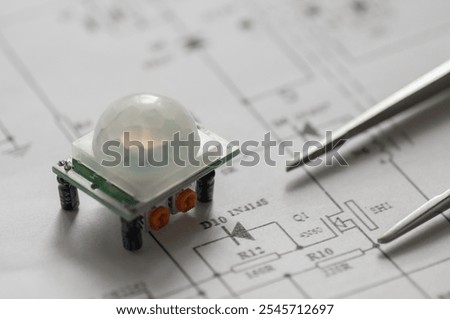 IR motion sensor load switch