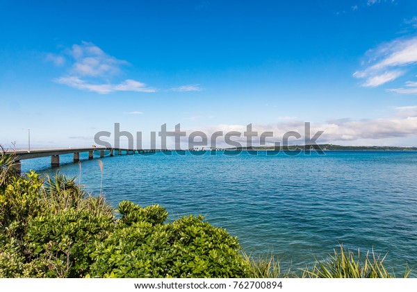 Irabu Bridge Miyako Island Okinawa Prefecture Stock Photo Edit Now