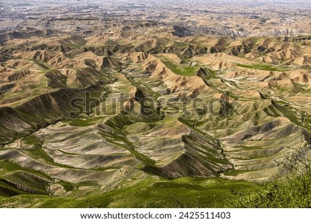 Iran, the northeastern province of Golestan. Gokcheh Dagh Hills of Turkmen Sahra (near the border with Turkmenistan)