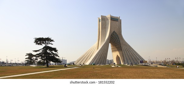 Iran tehran azadi square 