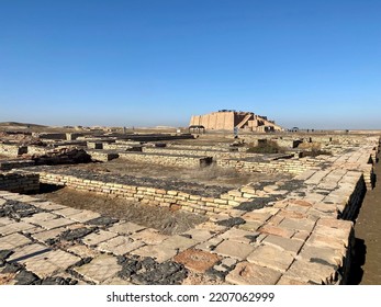 Iraq, Ziggurat Building In Mesopotamia