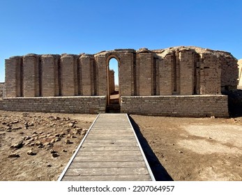 Iraq, Ziggurat Building In Mesopotamia, Dub La Mah Temple